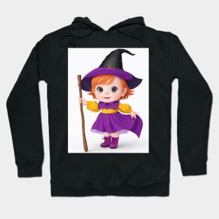 Cute Baby Witch Hoodie